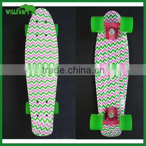 wholesale 4 wheels custom longboard