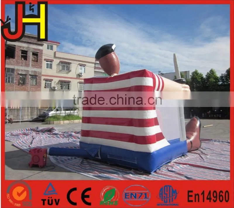 Wholesale price inflatable bouncer with obstacle, inflatable obstacle course bouncer