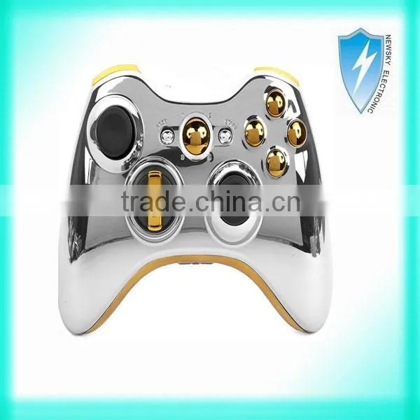 Gold Controller Shell Kit with Transformable DPad for Wireless Xbox 360 Controller