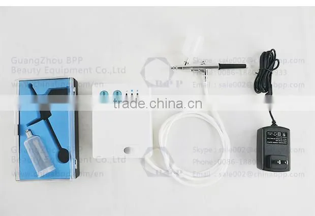 2015 Hot selling mini portable jet peel water oxygen skin rejuvenation machine