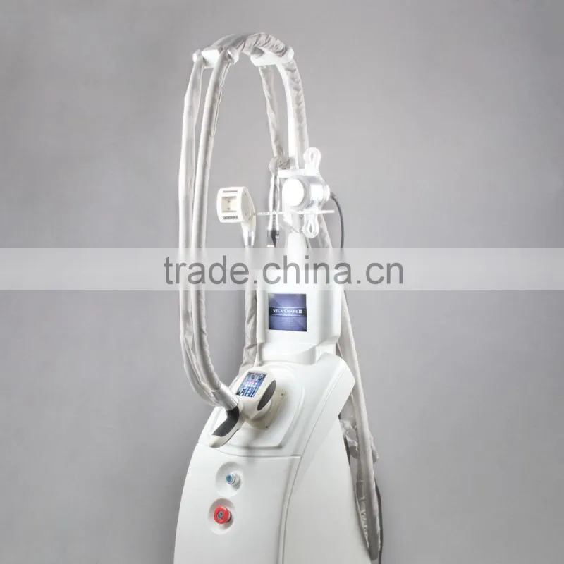 Mulitfunction beauty machine with ultrasound cavitation & auto roller rf vacuum liposuction function beauty clients devices