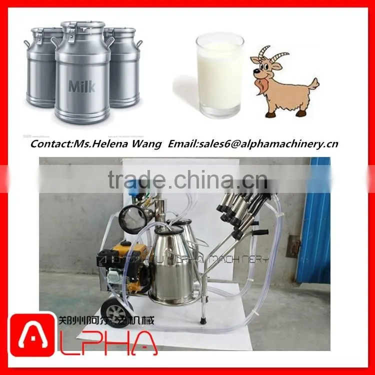Hand operated milking machine/vacuum pump milking machine/portable milking machine FOR SALE