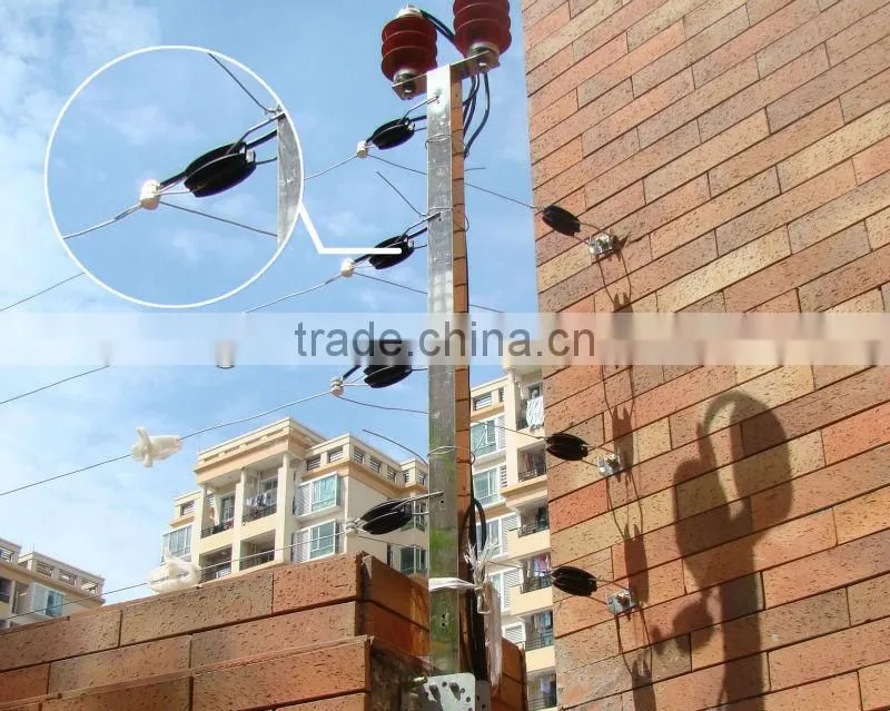 Aluminum multi function electric fence wire joint clamp