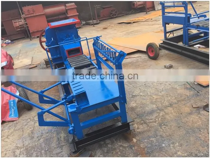 BW-250 diesel engine driven auto clay cement red brick making machine price