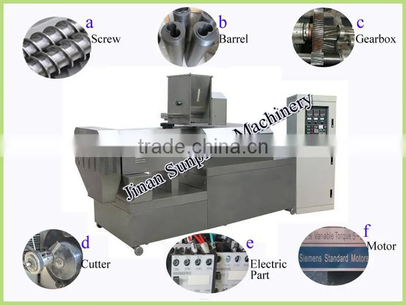 Textured soya chunks making machines