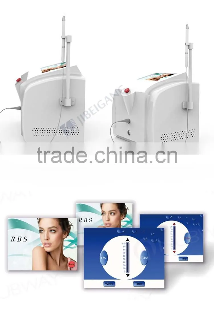 New arrival best treatment portable painless blood vessel removal laser home remedies for spider varicose veins removal machine