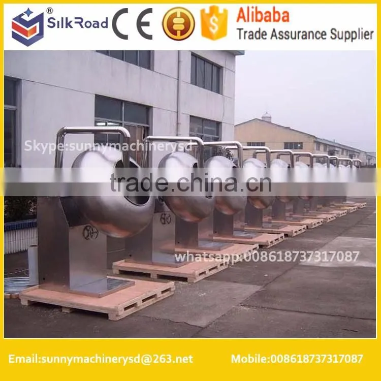 High quality peanut coating machine/sugar coating machine/ coated peanut processing machine