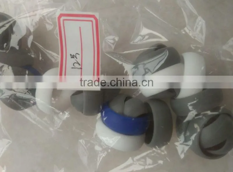 comfortable rubber rings &safe silicone wedding band