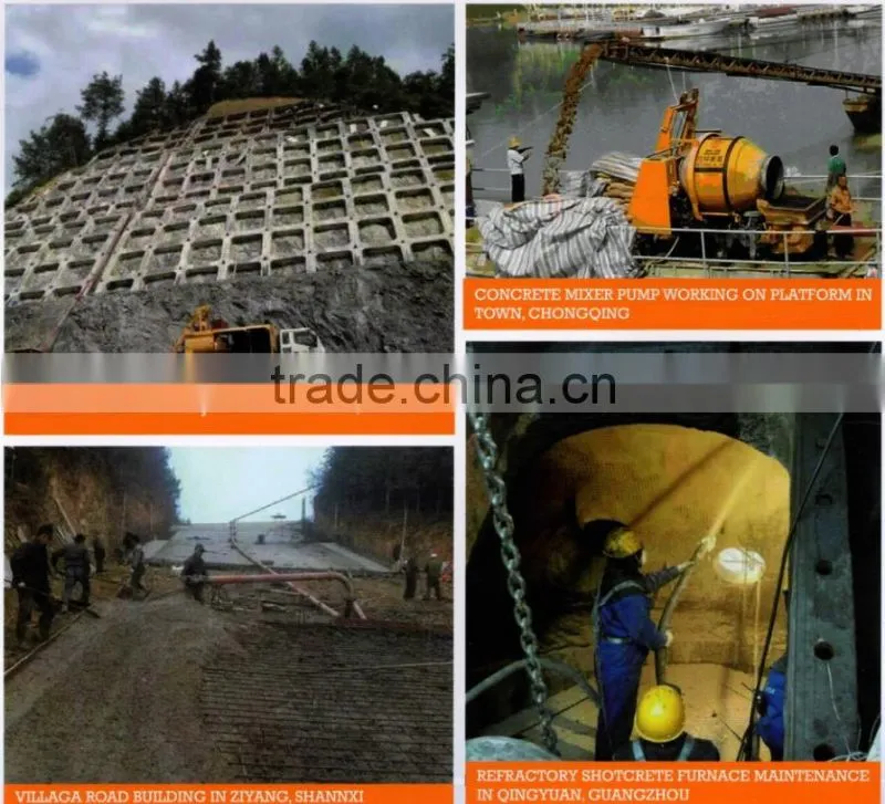 TF concrete pump on sale with concrete pump parts