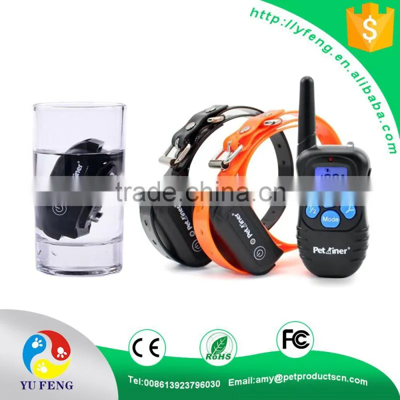 300M Remote Dog training Collar Pet Rechargeable Waterproof Remote No Shock Collars