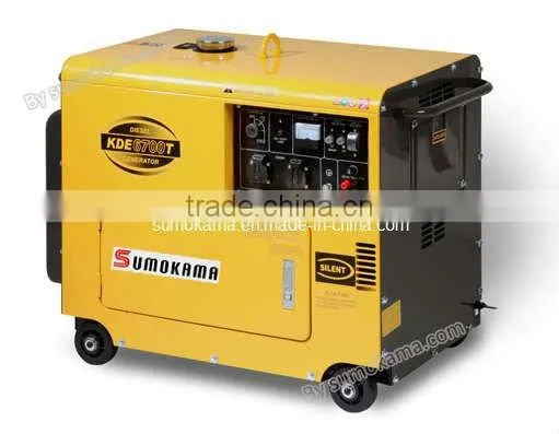 Generator silented performances air cooled (KDE6700TA)