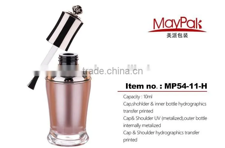 flower bottle design nail polish bottle for nail art