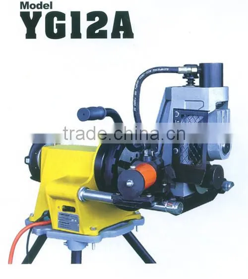 Professional plumbing tool for sale 12'' hydraulic roll grooving machine YG12A