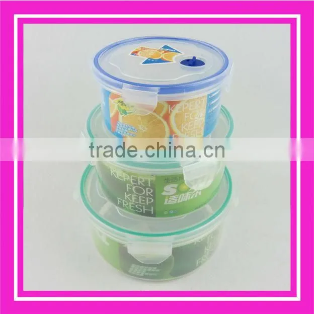 plastic food container set