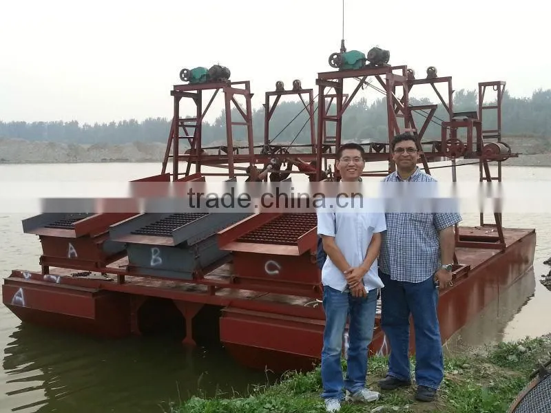 New type gold extraction machine