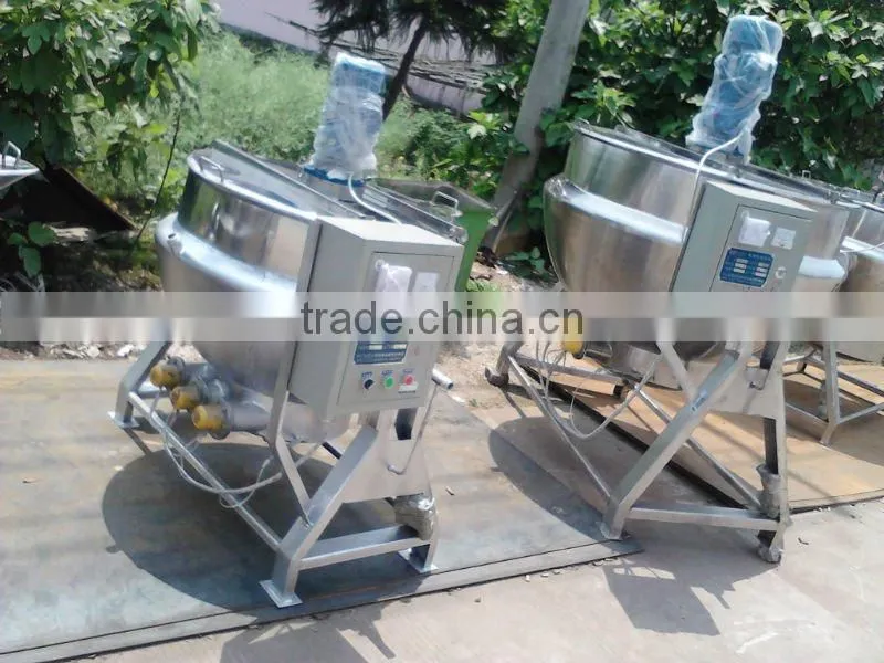500L jacketed kettle SS304/316 jacketed kettle double jacketed kettle