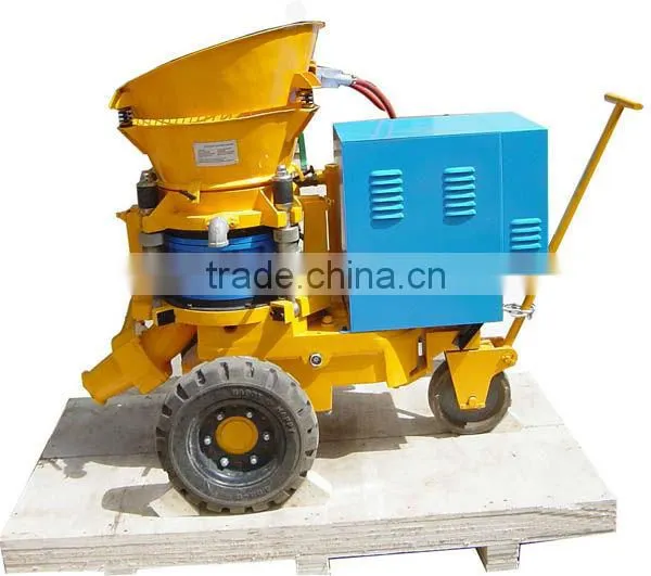 Shotcrete nozzle for shotcrete machine