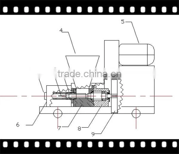 Clients highly-speaking rice husk charcoal briquette making machine for sale