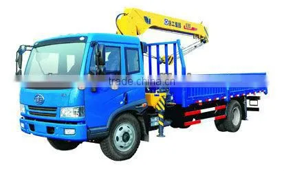 NEW! XCMG 6.3 tons telescopic boom truck mounted crane