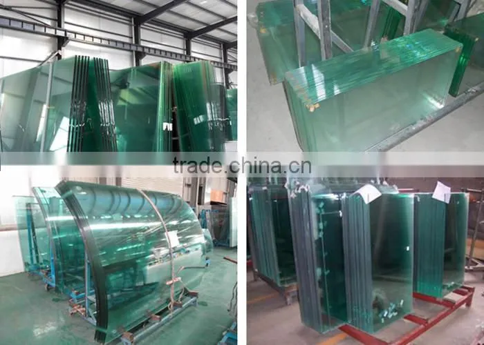 CE&ISO tempered float jumbo glass
