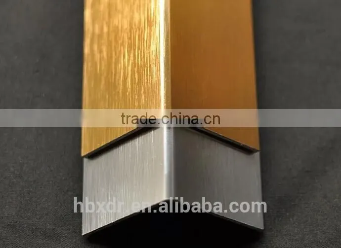 High Quality Made In China Anodizing angle bead Aluminum Frame for home decoration