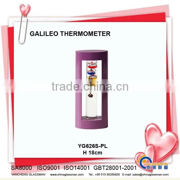 G101-YL decoration thermometer galileo thermometer