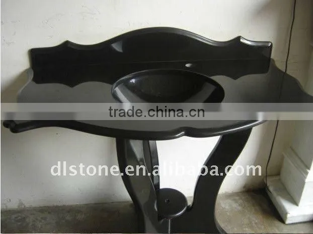 shanxi black granite vanity top
