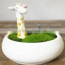 Garden supplies attractive colorful plastic wholesale flower pots