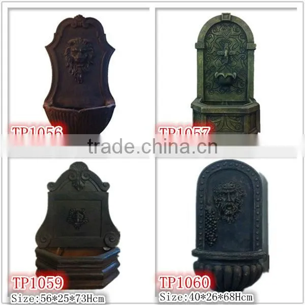 Beautiful Resin Bowls Tiers Wall Water Fountains