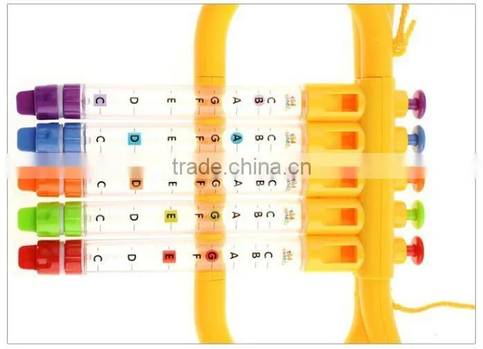 Supply fashion kids toys plastic horn mix wholesale