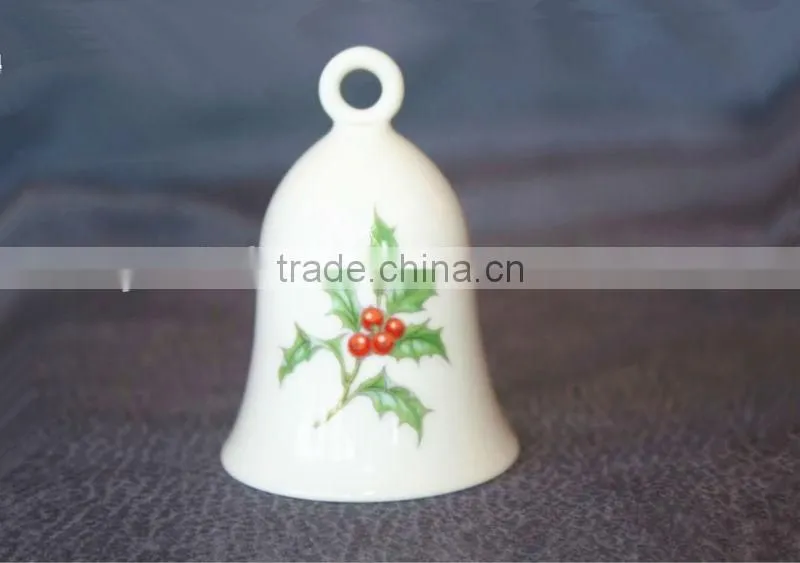 porcelain/ceramic bell for christmas