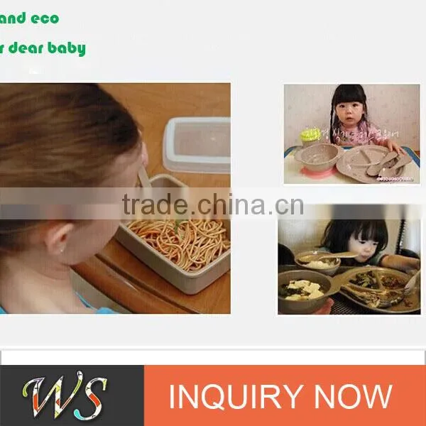 Eco Colorful Bamboo Pulp Round Plate