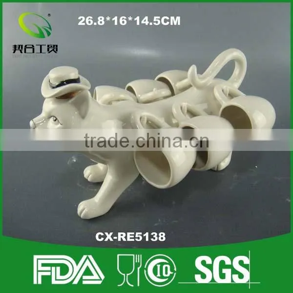 porcelain wine pot