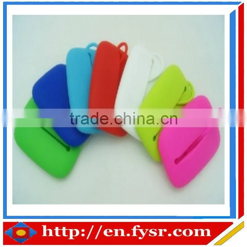 2013 portable colorful silicone key holder/silicone key bag