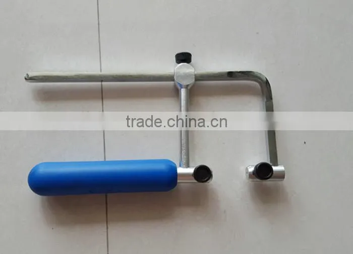 Adjustable mini hacksaw blade / hacksaw frame