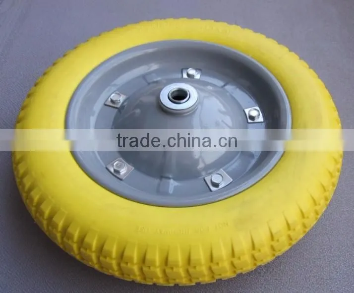 pu wheel 13*3 PU Foam Wheel 13*3/3.00-8 size wheel