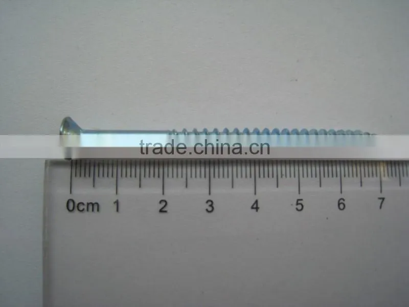Phillips pan head self tapping screw with washers