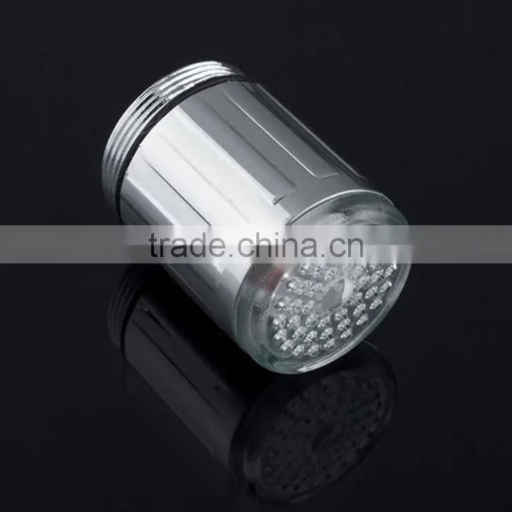 Led Water Faucet light 7 colors Changing Quick Flashing Shower Stream glow led water tap faucet ftic Water Stream Spout Sink Tap
