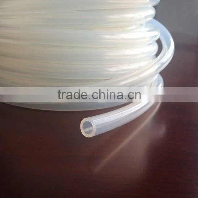 Hot sale custom silicon tube, clear and colorful unine thin silicon hose