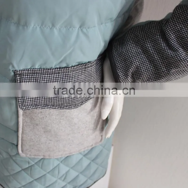 Hot Sale Coat Woman Fashion Down Feather Coat / Padded Long Down JACKET
