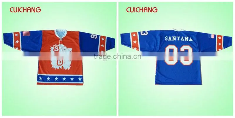 sublimation ice hockey jerseys & unique hockey jerseys & ice hockey goalie jerseys cc-029