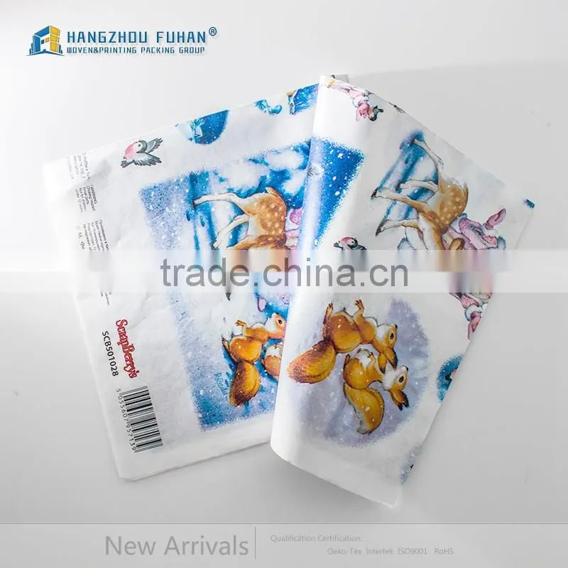 Cheap Own Logo Printing Packing Tissue Paper , Wrapping Paper