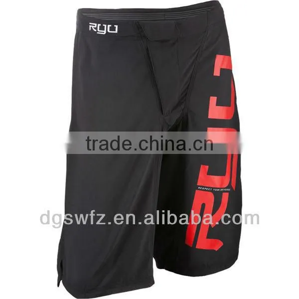 2015 wholesale fashion custom sublimated printed men's camo fight mma shorts