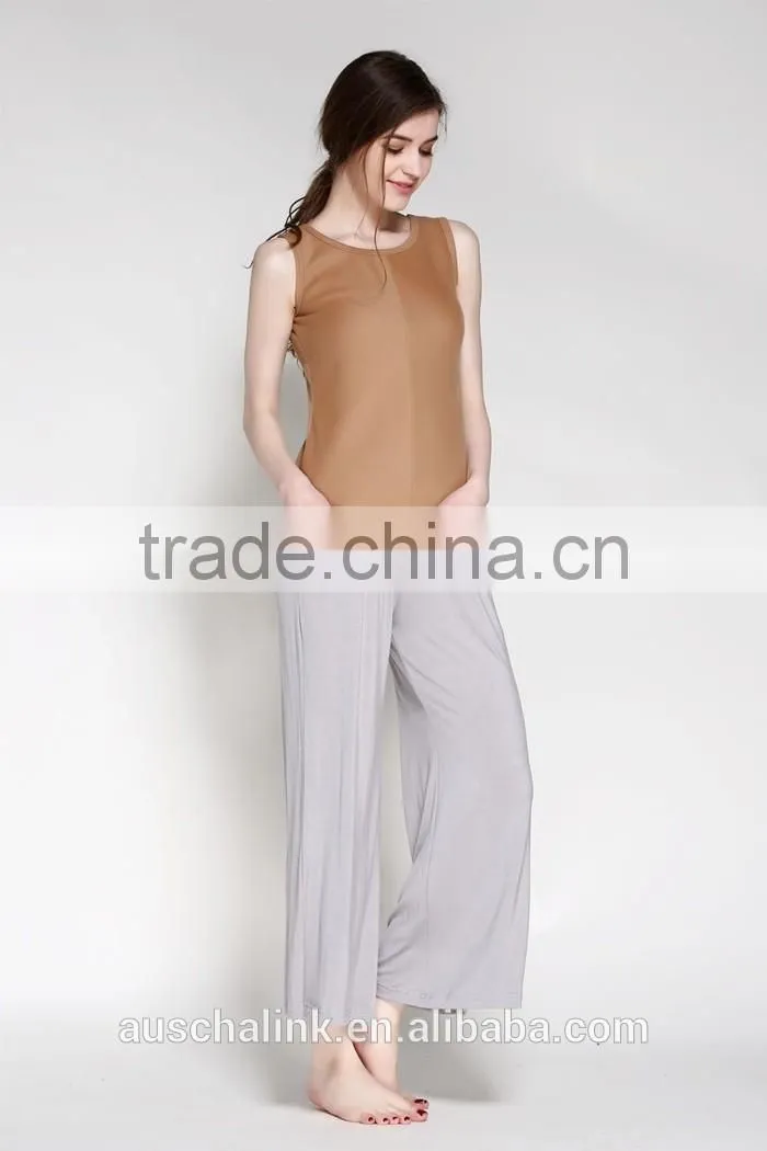 new arrival loose house rayon night pants for girls wholesale