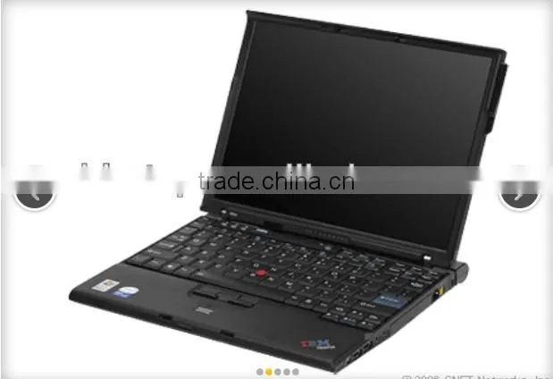 X60s Used cheap Notebook 1.66ghz Intel Dual Core Duo 1gb 80gb Ultralight Stock