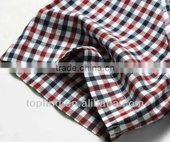 latest new design cotton plaids men shirts shirt manufacturer in China