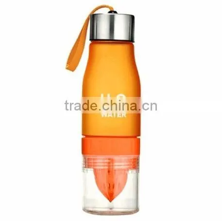 New Premium BPA TRITAN H2O Fruit Infuser Lemon Water Bottle