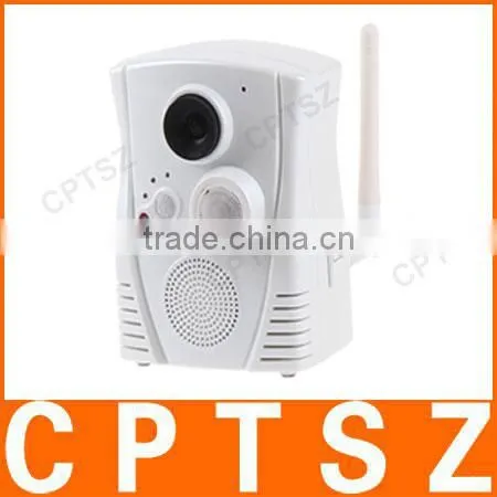 Wireless WIFI Day Night Infrared IP Camera with PIR Function and Door Sensor, Supports Mobile View