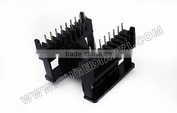 ETD44 bobbin for toroidal core shielded pcb transformer bobbin