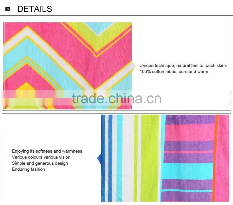 Cotton terry velour Tic tac toe printed jumboo large twister beach towel game